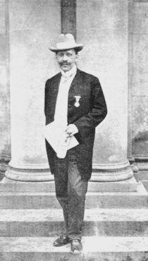Münsterberg, Hugo Dr. (1863-1916) deutsch-Amerikanischer Psychologe und Philosph. Professor an der Harvard-Universität 1904