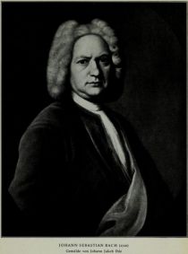 Johann Sebastian Bach (1720) Gemälde von Johann Jakob Ihle 