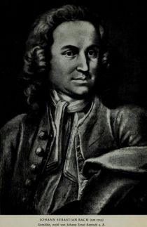 Johann Sebastian Bach (um 1715) Gemälde, wohl von Johann Rentsch a. Ä.