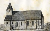Gadebuch - Die Kirche um 1800