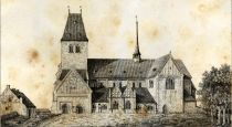Ratzeburg - Der Dom um 1800