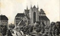 Wismar - Die Georgenkirche um 1800