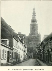 Greifswald - Hunnenstraße, Nikolaikirche