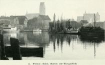 Wismar – Hafen; Marien- und Georgenkirche