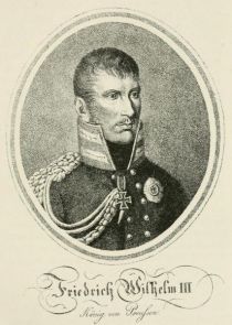 Willhelm III. König von Preussen
