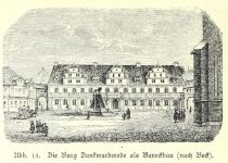 Braunschweig 014 Die Burg Dankwarderode als Barockbau (nach Beck)