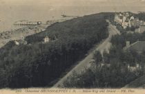Brunshaupten (Kühlungsborn), Bülow-Weg und Strand, 1909
