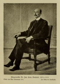 Burchard, Johann Heinrich Dr. (1852-1912) Hamburger Bürgermeister