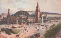 Hamburg, Hauptbahnhof, Flower Charles Edwin (1871-1951)