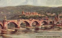 Heidelberg, Alte Brücke und Schloss