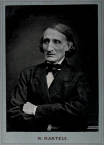 Wilhelm Mantels (1816-1879) deutscher Pädagoge, Historiker und Bibliothekar
