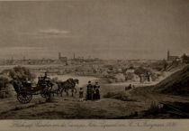 Blick auf München von der Giesinger Höhe - Heinzmann 1836