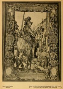 016 Bildteppich von Candid und Hans van der Biest, Otto von Wittelsbach vor Ferrara