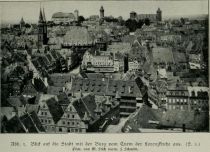 Nürnberg - Blick auf die Stadt