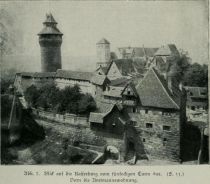Blick auf die Kaiserburg vom fünfeckigen Turm aus