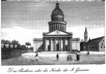 Das Pantheon oder die Kirche der St. Genovefa