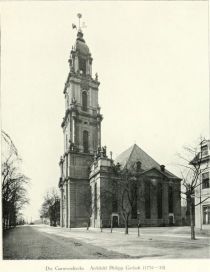 024 Die Garnisonkirche. Architekt Philipp Gerlach (1731 — 1735). 