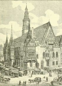 Fig 06 Breslau - Der Rathhausplatz