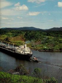 Panama-Kanal Schiffspassage