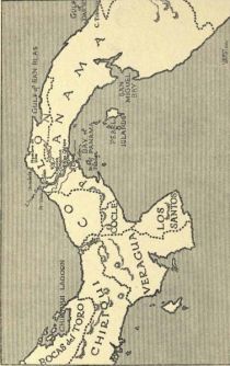 Panama - Landkarte