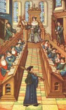 Paris - Treffen der Doktoren im Mittelalter