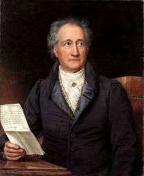 Johann Wolfgang von Goethe. Ölgemälde von Joseph Stieler, 1828