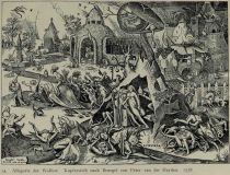 014. Allegorie der Wollust. Kupferstich nach Bruegel von Peter van der Heyden. 1558