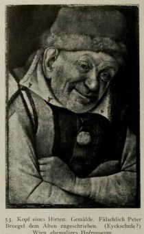 053. Kopf eines Hirten. Fälschlich P. Bruegel d. A. zugeschrieben. Wien, ehemaliges Hofmuseum