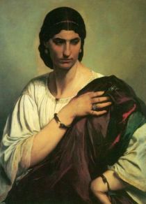 Lucrezia Borgia. Gemälde von Anselm Feuerbach, 1864