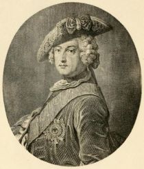 Friedrich der Große in jungen Jahren.