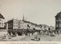 011. C. T. Fechhelm, Die Lange Brücke. Ölgemälde um 1770. Berlin. Hohenzollern-Museum 
