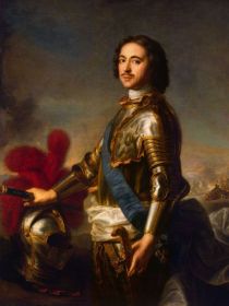 Peter der Große (1672-1725) Kaiser von Russland 1717