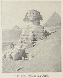 Ägypten, 01 Die große Sphinx von Gizeh.