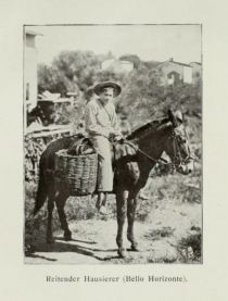 Brasilien 018 Reitender Hausierer (Bello Horizonte)