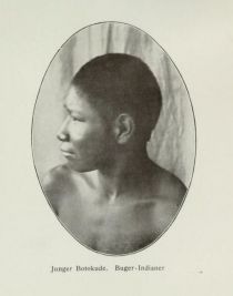 Brasilien 023 Junger Botokude, Buger-Indianer