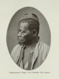 Brasilien 024 Eingeborener Schwarzer von Cananea (Sao Paulo)