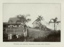 Brasilien 034 Wohnhaus eines deutschen Kolonisten im Staate Santa Catharina