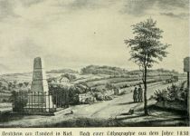 002 Denkstein am Randeel in Kiel._ 1830