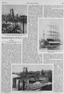 Über Land und Meer 1909 Nr.05 109 Hamburgs Werften und Docks