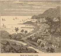 Die Fidschi - Inseln, Ansicht der Hauptstadt Lebuka