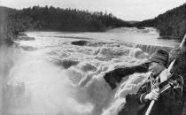 Norwegen, 008 Der Bardu-Wasserfall
