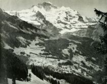 Die Schweiz 110 Wengen 1277 m und die Jungfrau