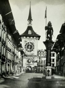 Die Schweiz 85 Der Zeitglockenturm etwa um 1530