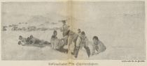 Eskimo, Eskimokinder beim Schlittenfahren