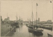 Ansichten von Wismar, 4 Der alte Hafen