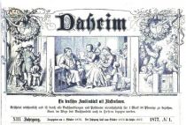 Daheim 1877 Nr. 01