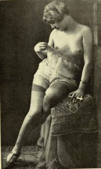 Erotik 008 Der Fotograf kopiert den Maler Pariser Aufnahme, 1929