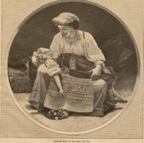 italienische Mutter mit ihrem Kind