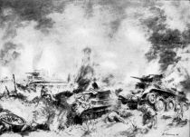 BUK 051 Bessarabische Landschaft, Vernichtung von 30 Sowjetpanzern