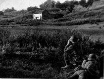 BUK 072 Bessarabische Landschaft, Der Kampf um die Bunkerlinie beginnt